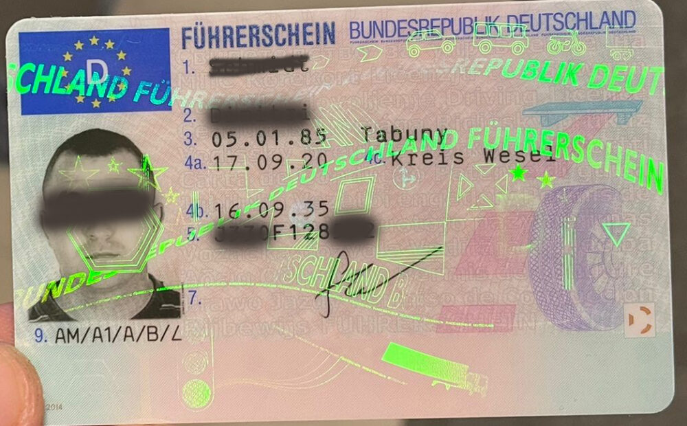 buy german driver's license