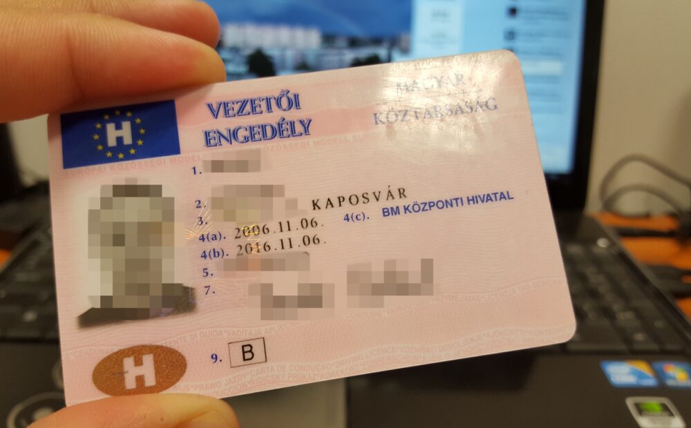 Hungarian Driving License