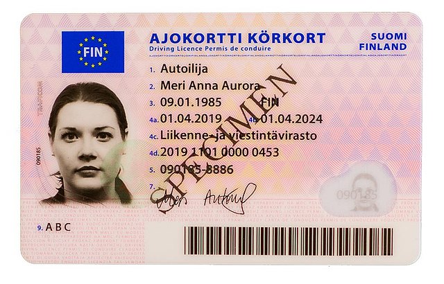 finland drivers license
